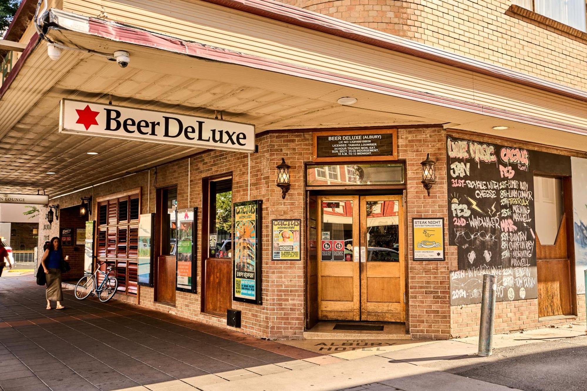 Hotel Beer Deluxe Albury Exterior foto