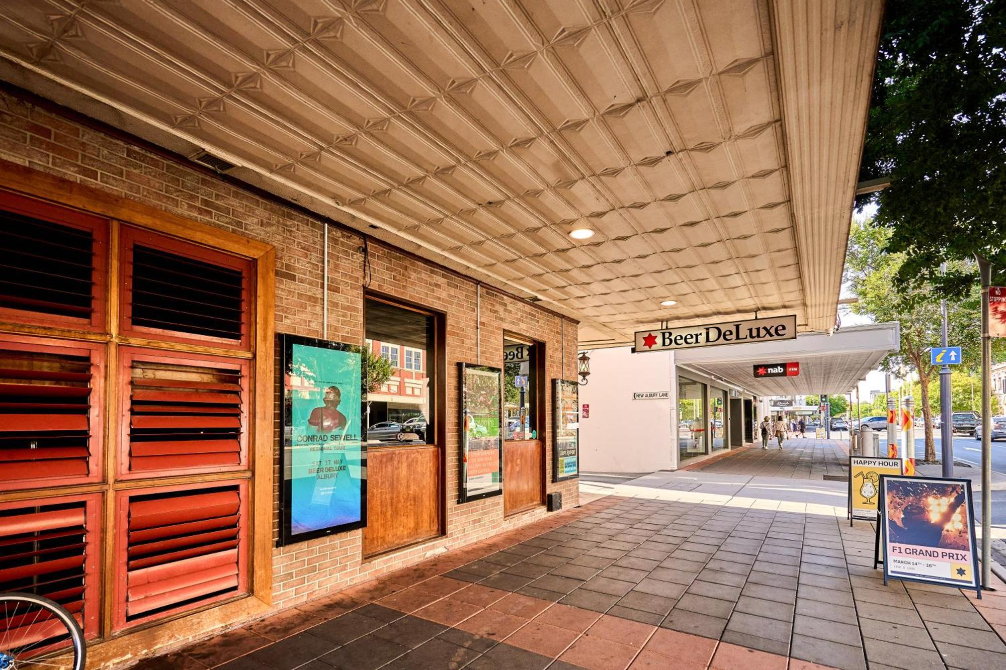 Hotel Beer Deluxe Albury Exterior foto