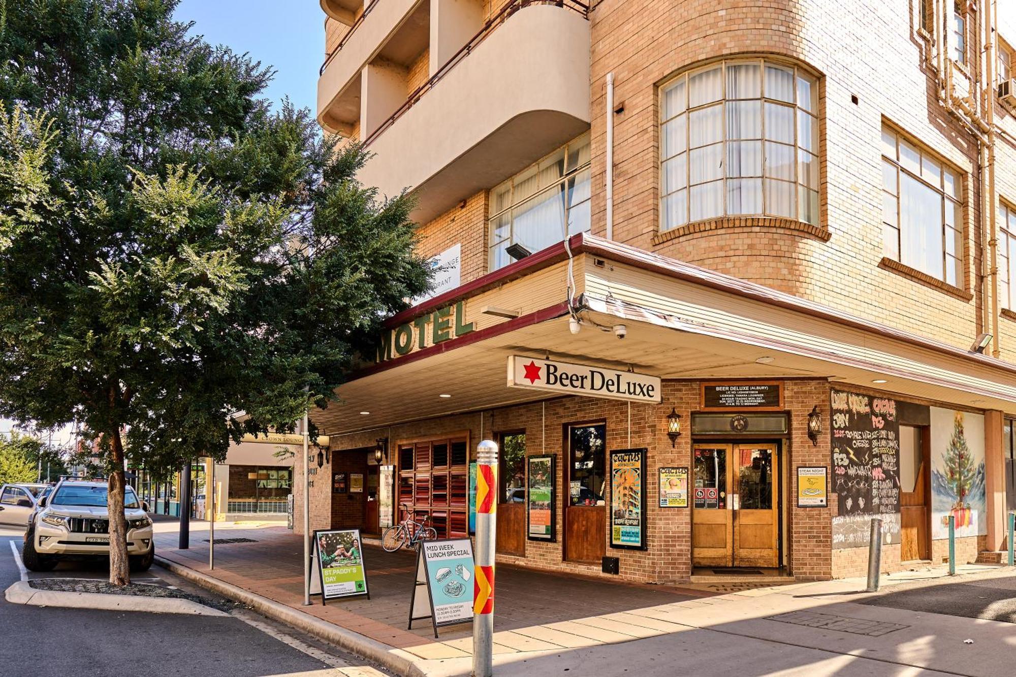 Hotel Beer Deluxe Albury Exterior foto